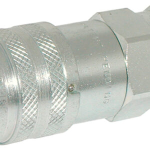 1" FEMALE QUICK RELEASE FLAT FACE