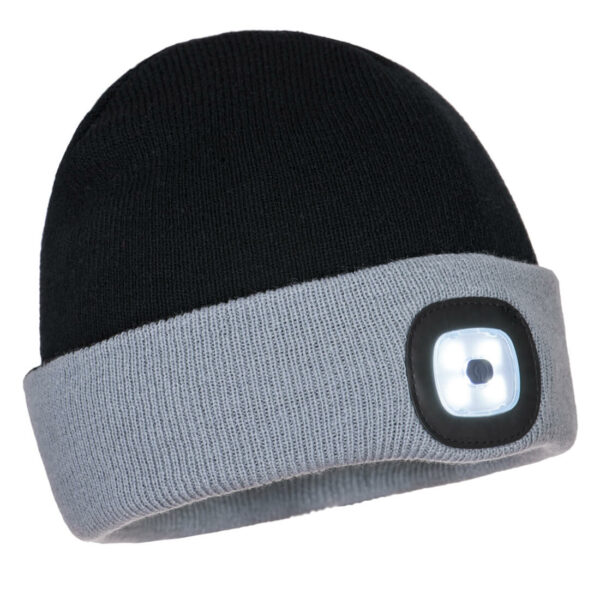 BO34 2-Tone LED Beanie