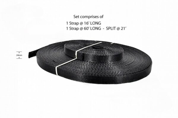 WALKING FLOOR STRAPS  62' WITH 21'SPLIT